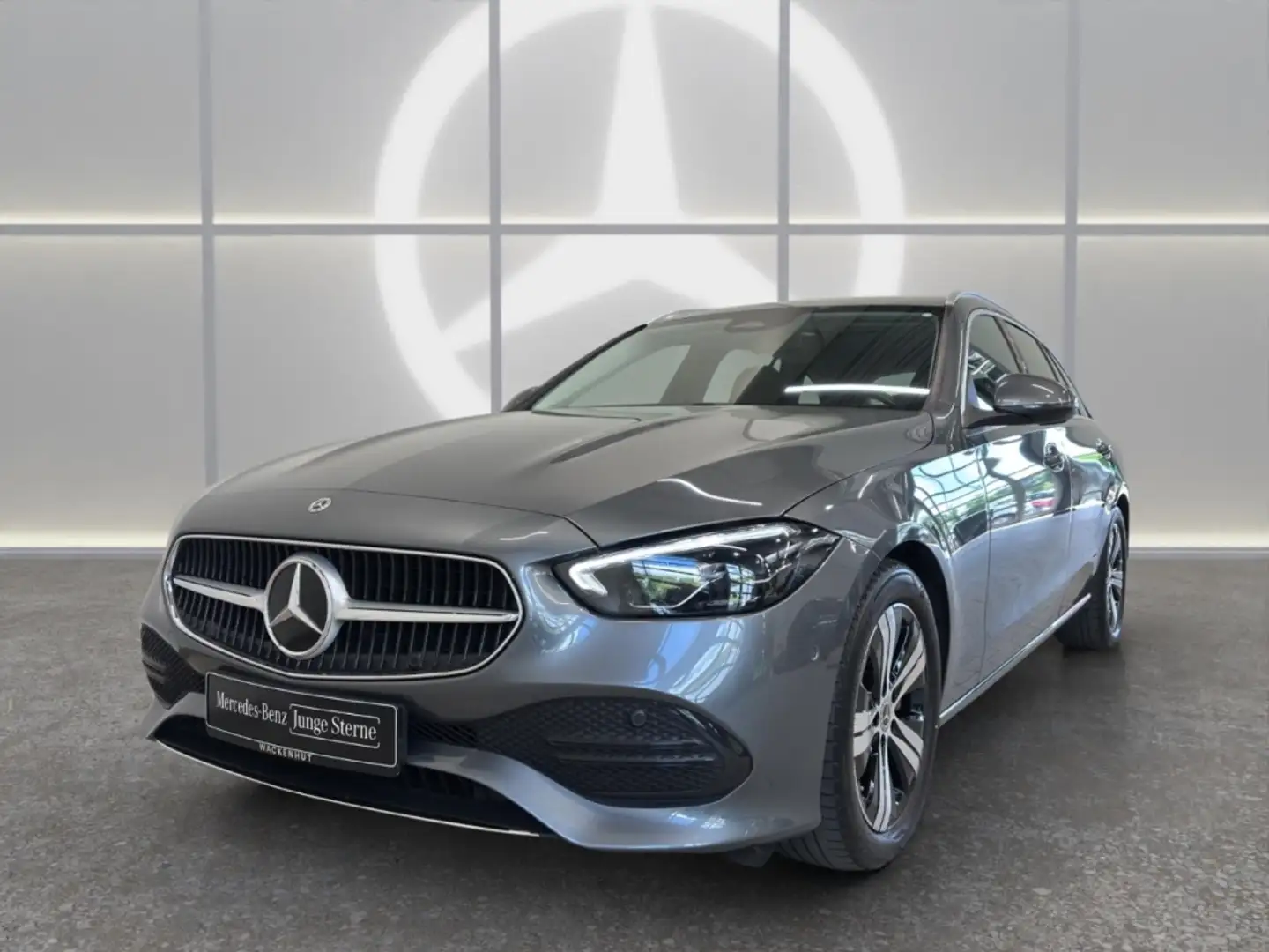 Mercedes-Benz C 220 d T 4M AVANTGARDE BUSIN+AHK+RFK+ASSIST-PAK Grigio - 2