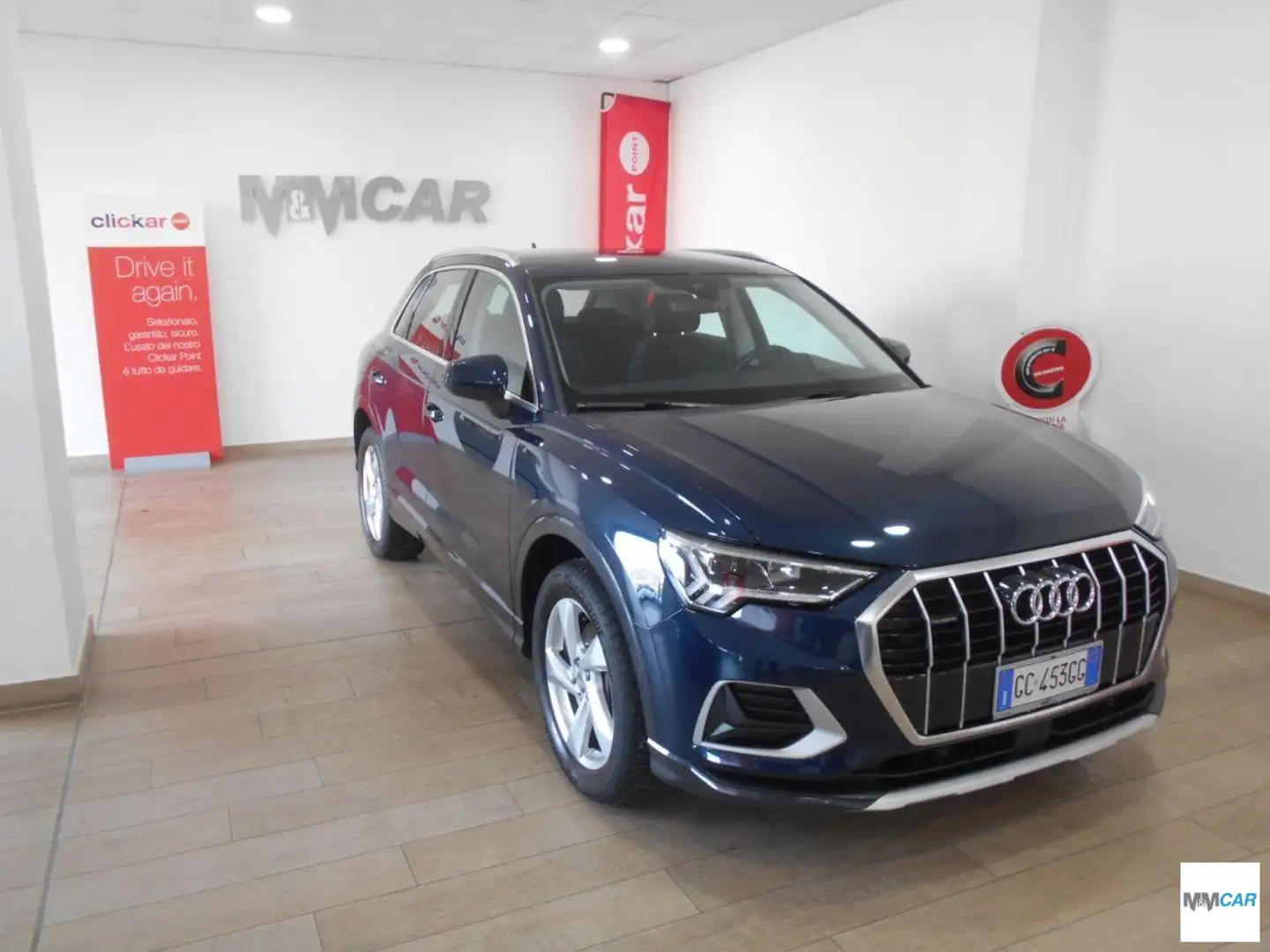 Audi Q3 40 TDI quattro S tr. Business Adv. Blu/Azzurro - 2