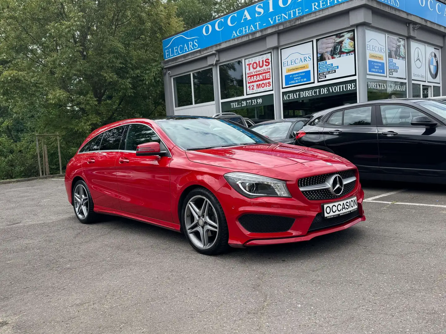 Mercedes-Benz CLA 200 CLA Shooting Brake 200 d 7G-DCT AMG Line Rouge - 1