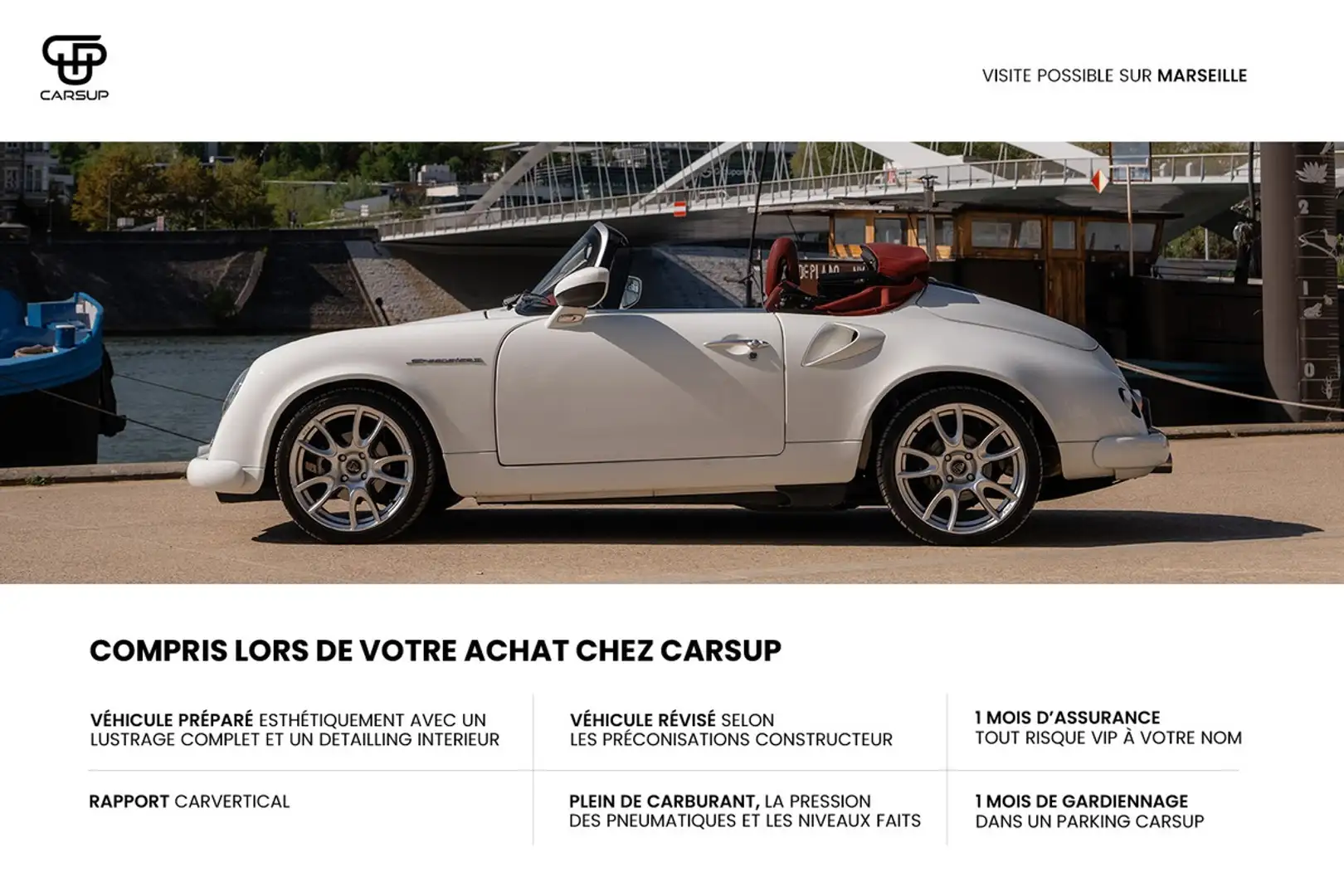 PGO Speedster II 1.6T 184cv - seulement 20 000km Weiß - 2