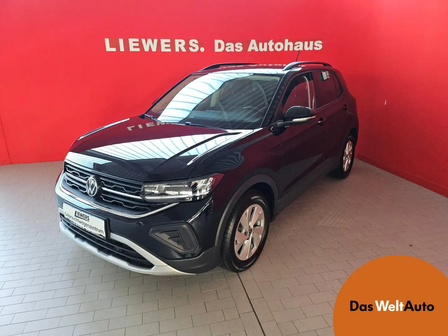 Volkswagen T-Cross Life TSI DSG Schwarz - 1