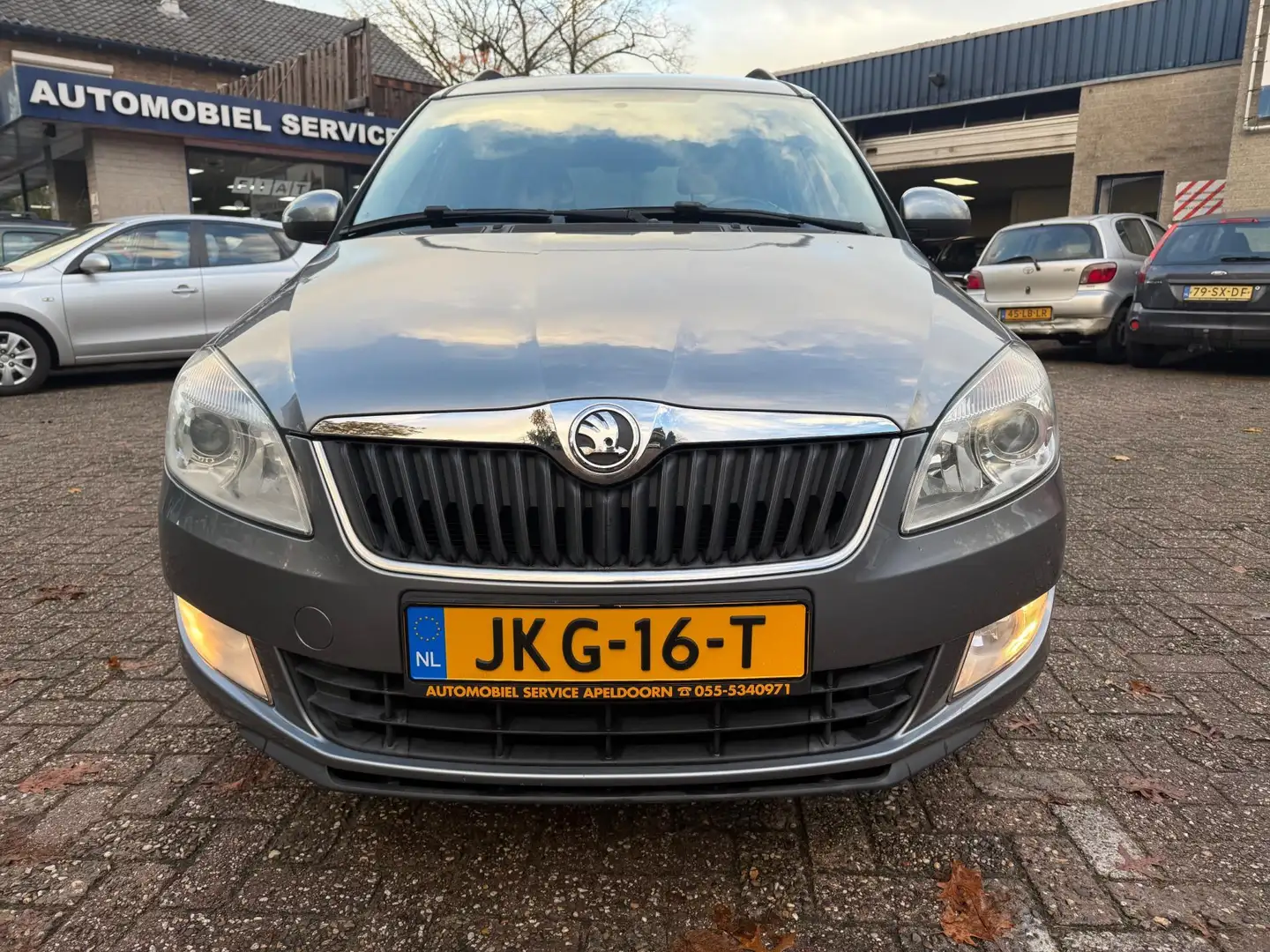 Skoda Roomster 1.2 TSI Ambition * PDC*AIRCO*LM. VELGEN*ELEKTR. RA Grijs - 2