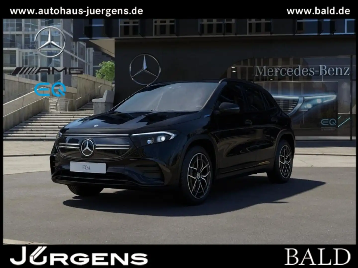 Mercedes-Benz EQA 250 +AMG+MBUX+LED+Wide+Pano+Night+Cam+AUT Schwarz - 1