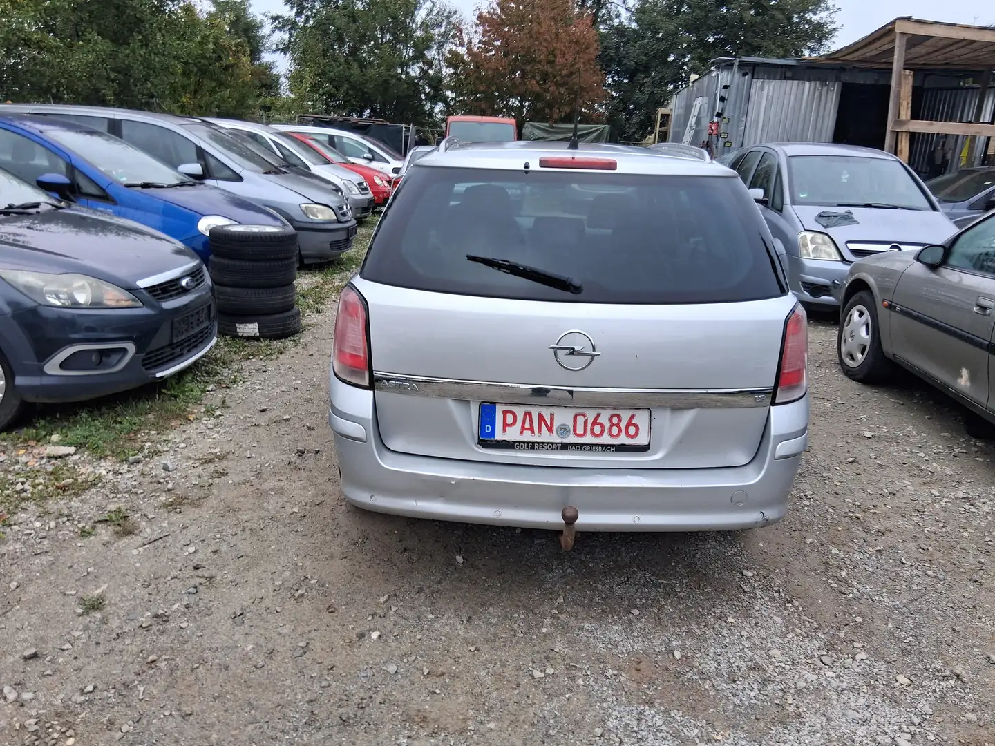 Opel Astra 1.8 Caravan Silber - 2