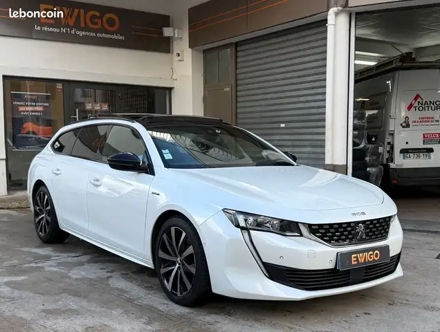 Peugeot 508 ii 2.0 bluehdi 180 s&s gt line eat8 + t.o focal camera sieges av electriques