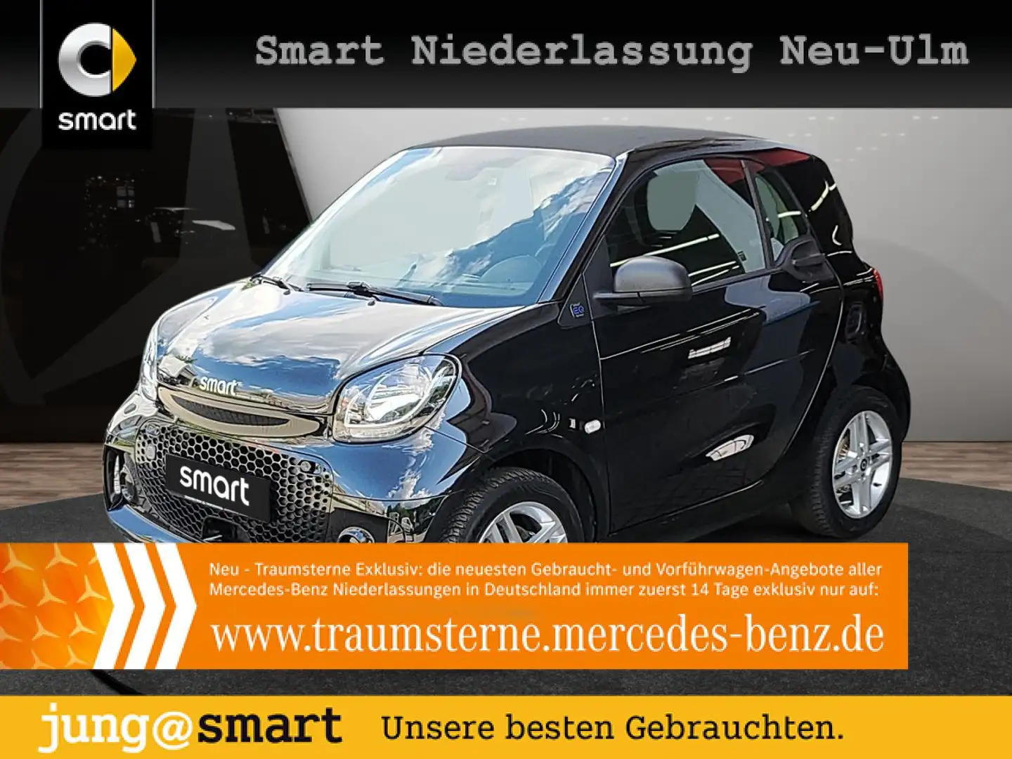 smart forTwo EQ 60kWed SHZ PDC Dig Radio 22kW Bordl Schwarz - 1