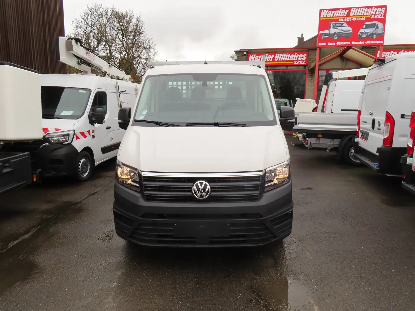 Volkswagen Crafter Plateau 27500€ HTVA Wit - 2