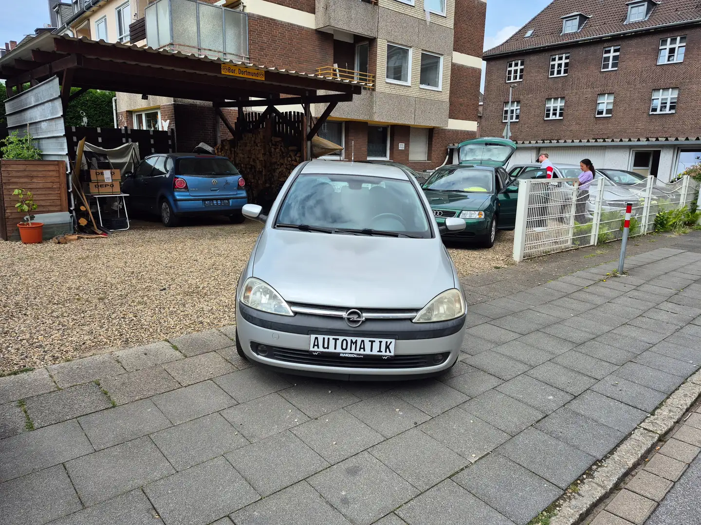 Opel Corsa 1.2 16V Elegance AUTOMATIK Silber - 2