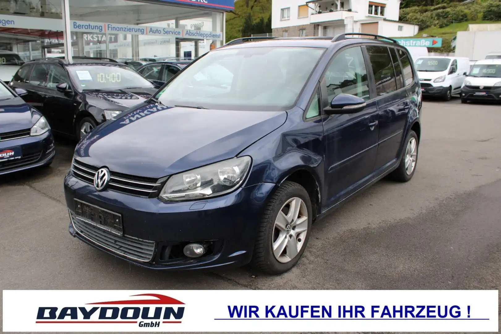 Volkswagen Touran 1.6 TDI Comfortline/7Sitze/EUro5 Blau - 1