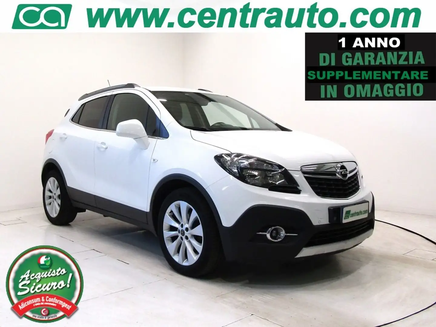 Opel Mokka 1.6 CDTI Cosmo Manuale 2wd * GANCIO TRAINO * Blanc - 1
