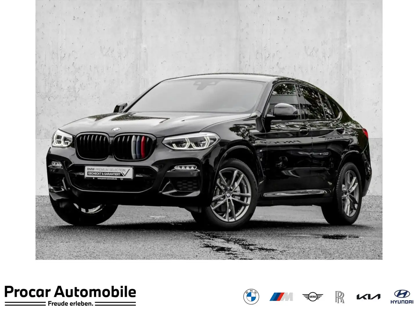 BMW X4 xDrive20d M SPORT+ADAPT.LED+HuD+DA+PA+NAVI Noir - 1