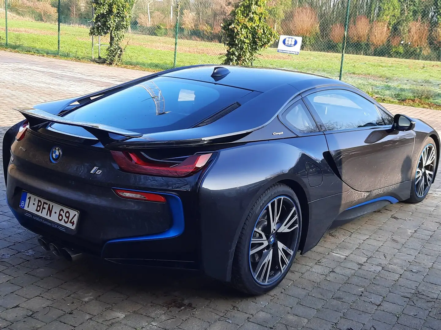 BMW i8 Hybride Zwart - 1