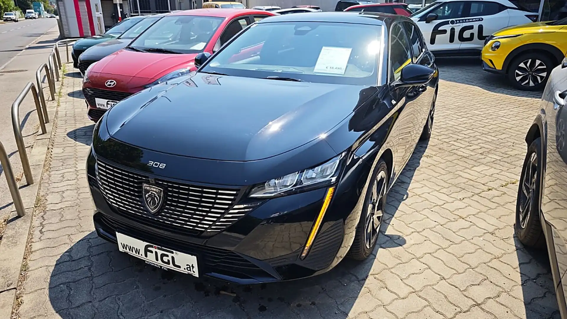 Peugeot 308 PureTech 130 S&S 6-Gang-Manuell Allure Pack Schwarz - 1