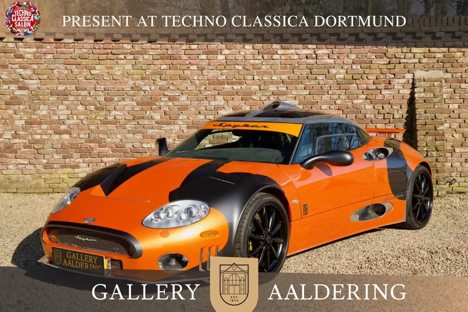 Spyker C8 4.2 Laviolette LM85 "№ 01 of 14" № 01 of 14 LM85 e Orange - 1