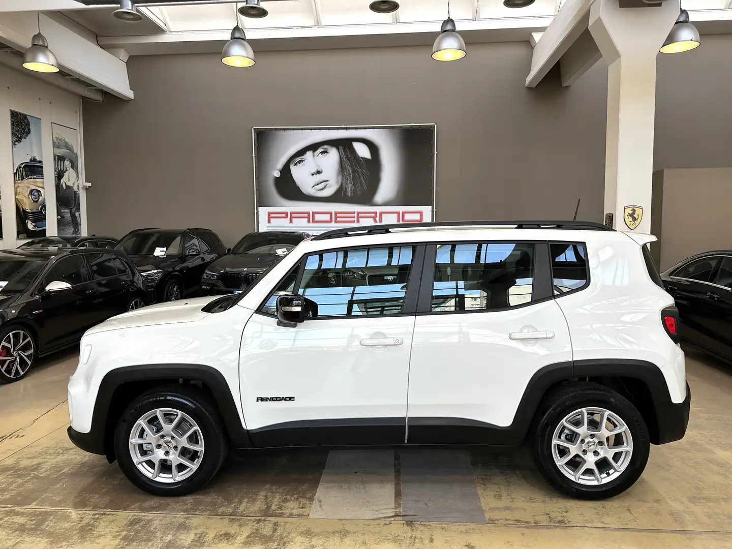 Jeep Renegade 1.5 turbo t4 mhev Limited 2wd 130cv dct - IVA Esp Bianco - 2