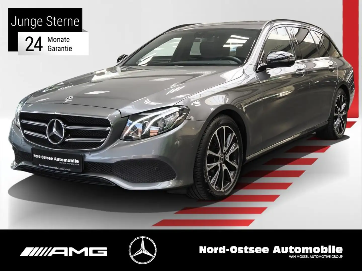 Mercedes-Benz E 200 T AVANTGARDE TOTWINKEL KAMERA NIGHT LED Gris - 1