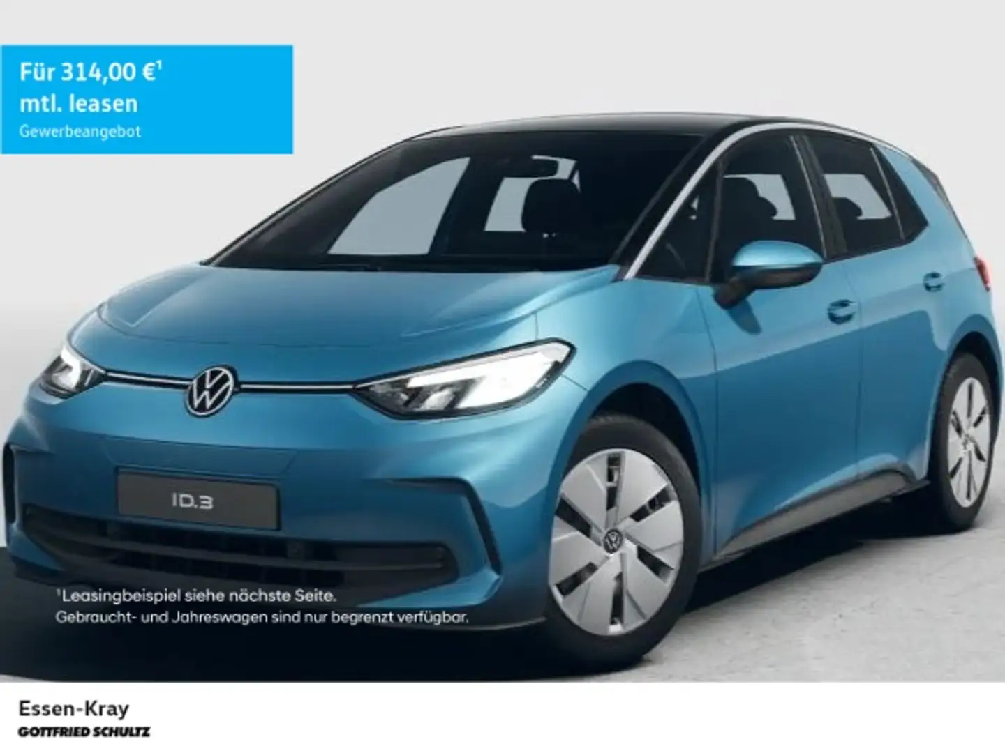 Volkswagen ID.3 Pure PureEinparkhilfe, Radio, Apple Car Play Bleu - 1