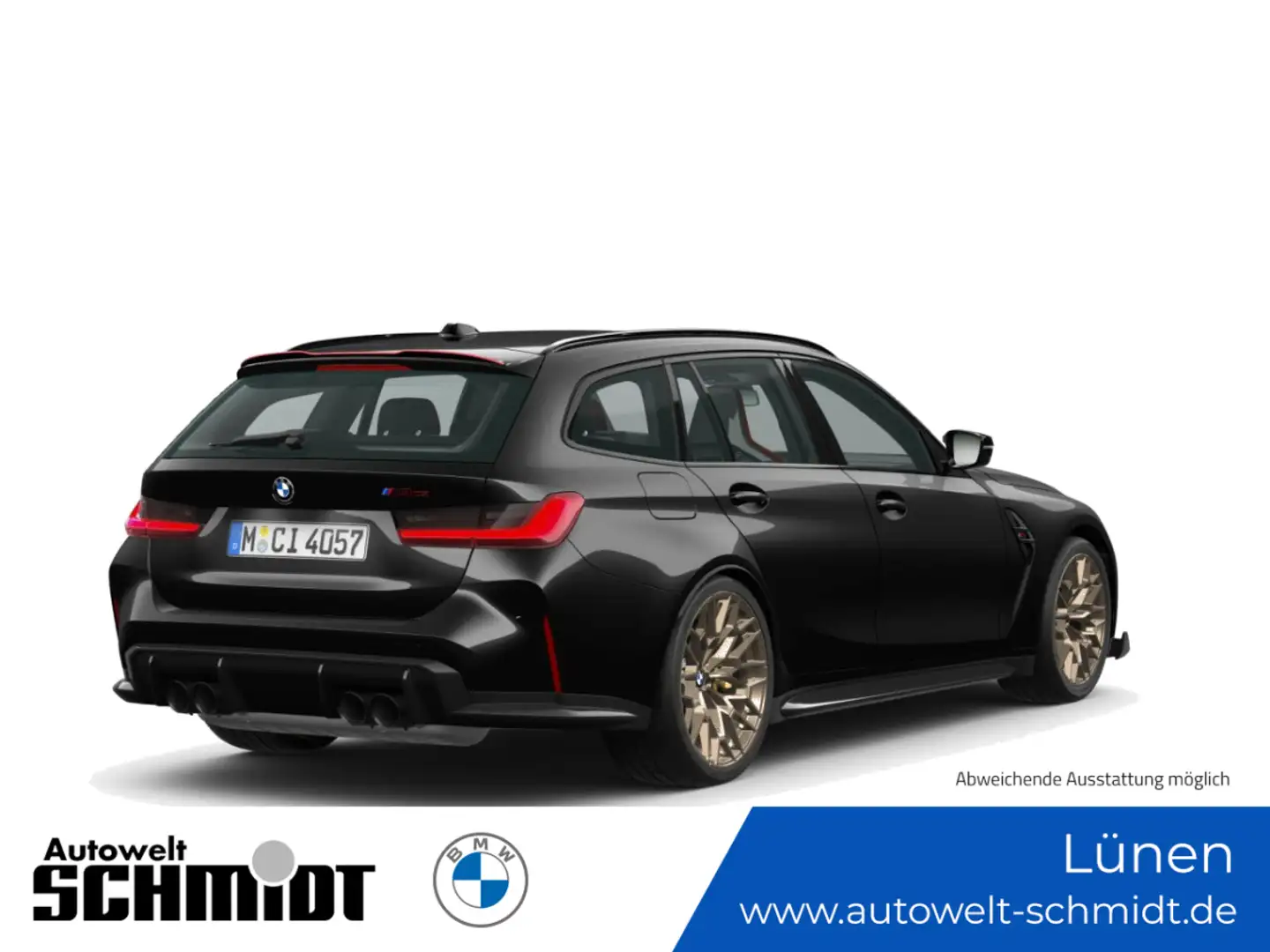 BMW M3 CS xDrive Touring Navi Leder LED Scheinwerfer Blue Schwarz - 2