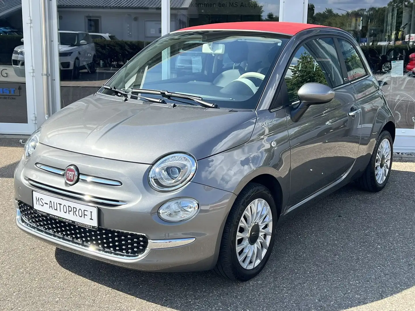 Fiat 500C DolceVita AppConnect Tempomat Klima Grau - 1