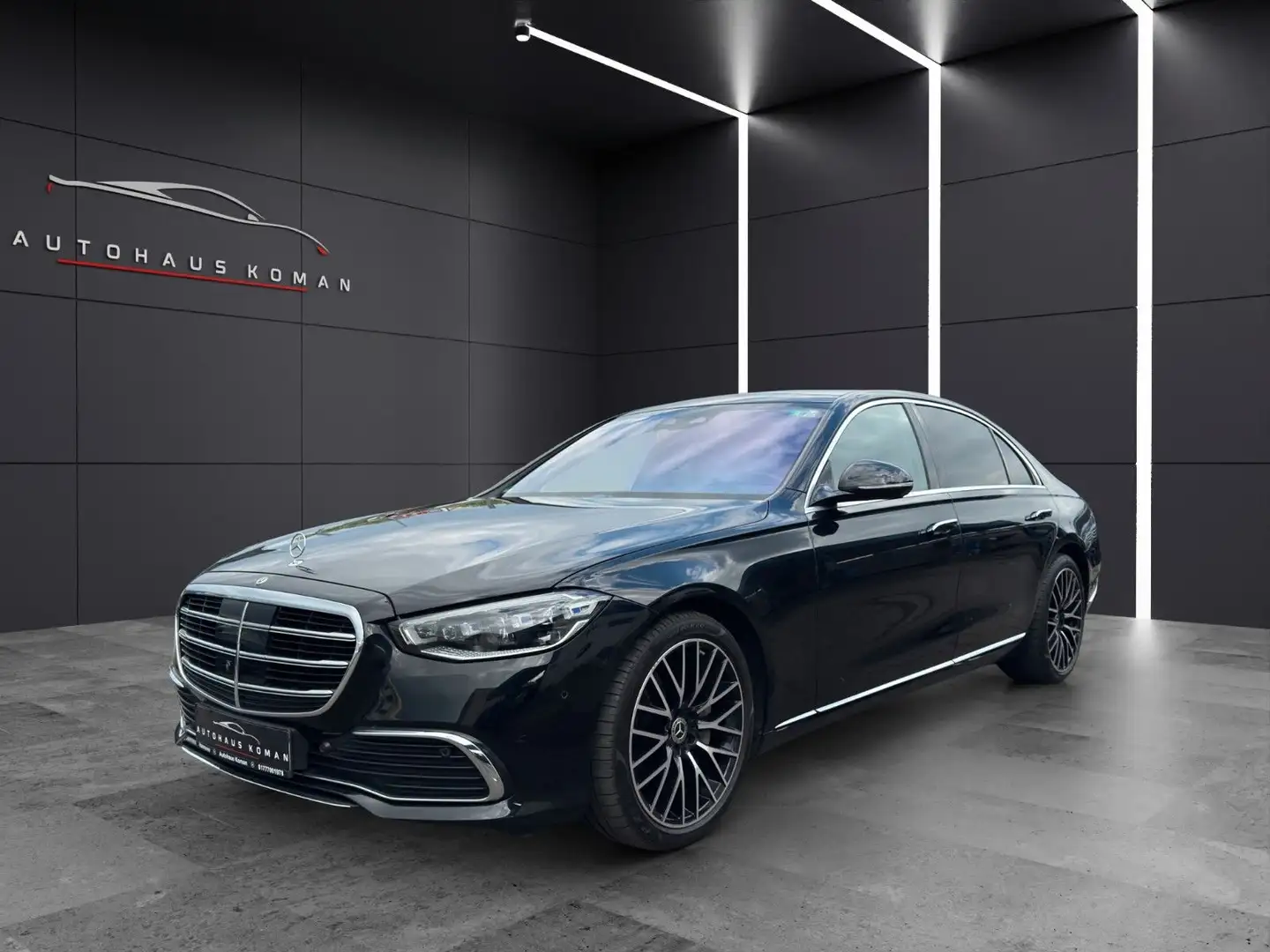Mercedes-Benz S 400 d 4 Matic LANG*PANO*KESSY*HUD*360°*MBUX Noir - 1