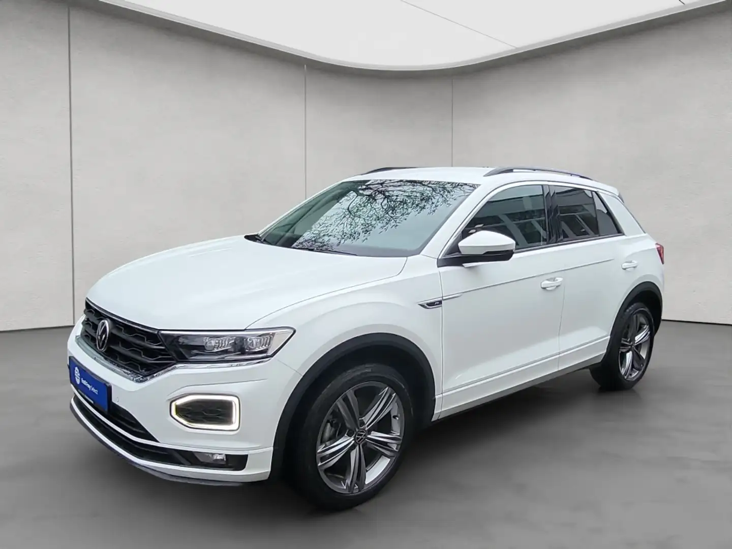 Volkswagen T-Roc Sport 2.0 TDI 4Mot. DSG R-Line/AHK/Navi Weiß - 2