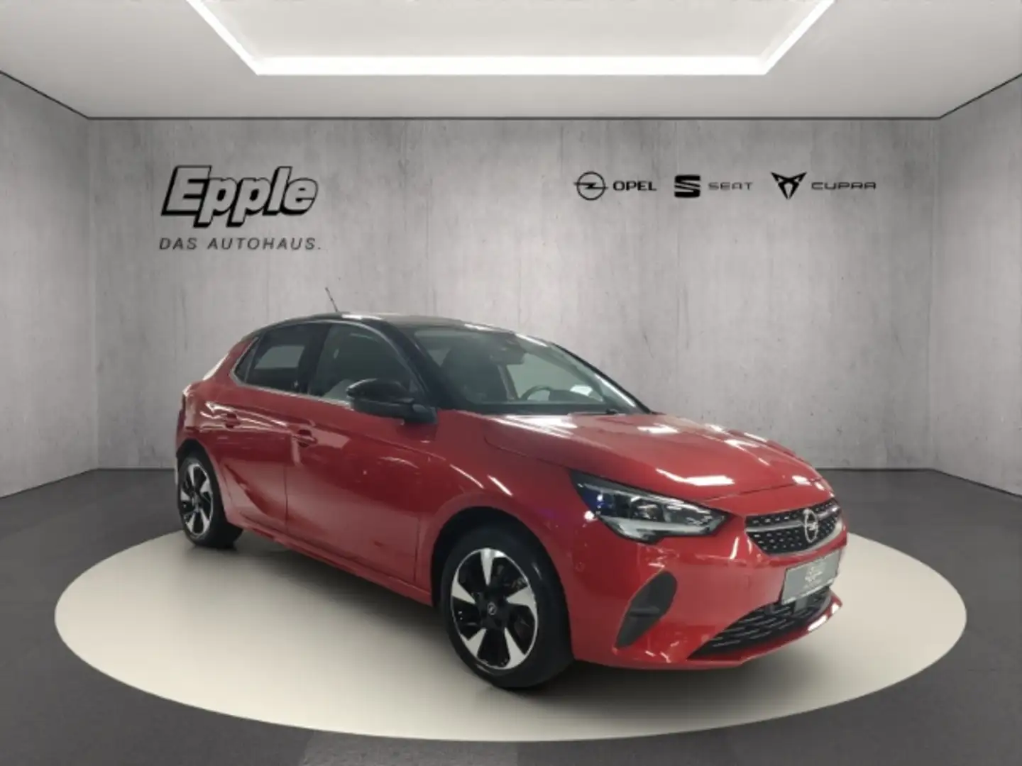 Opel Corsa-e Elegance Klimaautom 180°Kamera Winterpaket 11kw Ch Rouge - 1