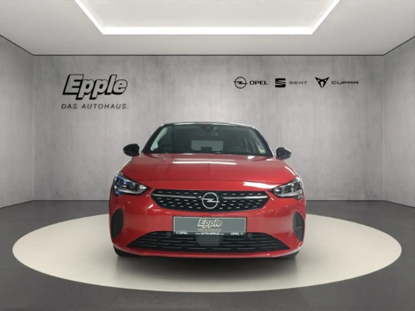 Opel Corsa-e Elegance Klimaautom 180°Kamera Winterpaket 11kw Ch Rouge - 2