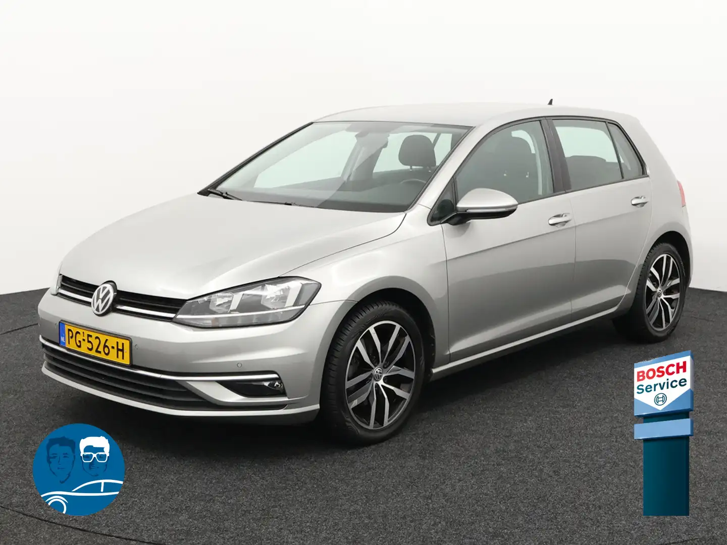 Volkswagen Golf 150 pk 1.4 TSI Highline trekhaak, grootbeeld navi, Grigio - 1