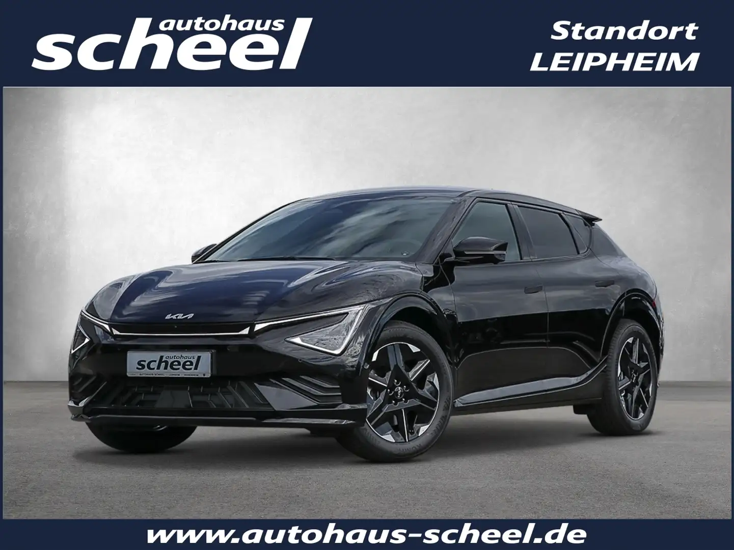 Kia EV6 Elektro GT-Line ACC/HUD/Kam./KeyLess/KlimaA Чёрный - 1