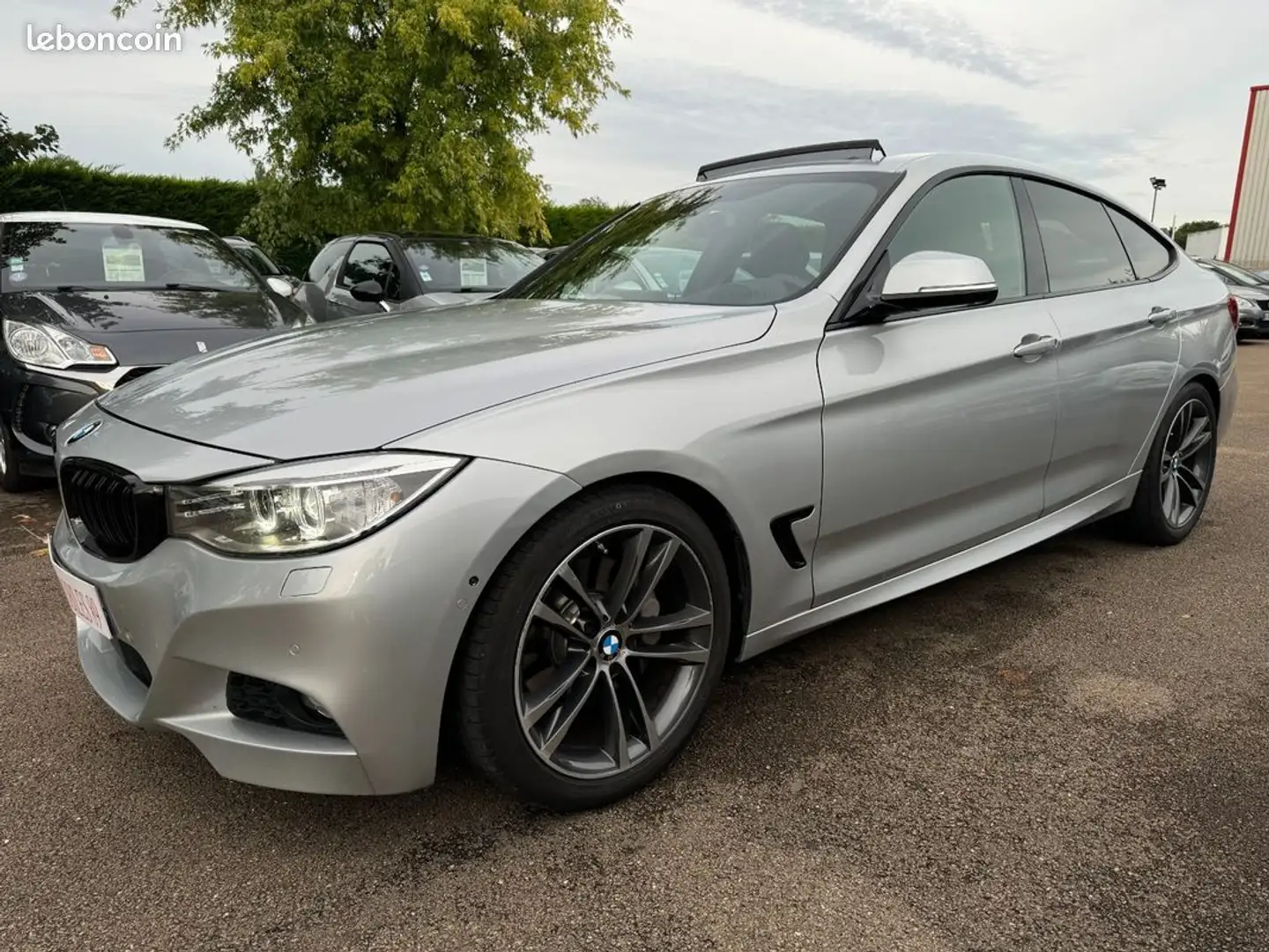 BMW 335 B.M.W. SERIE F34 335D 313 CH M Sport A Gris - 1