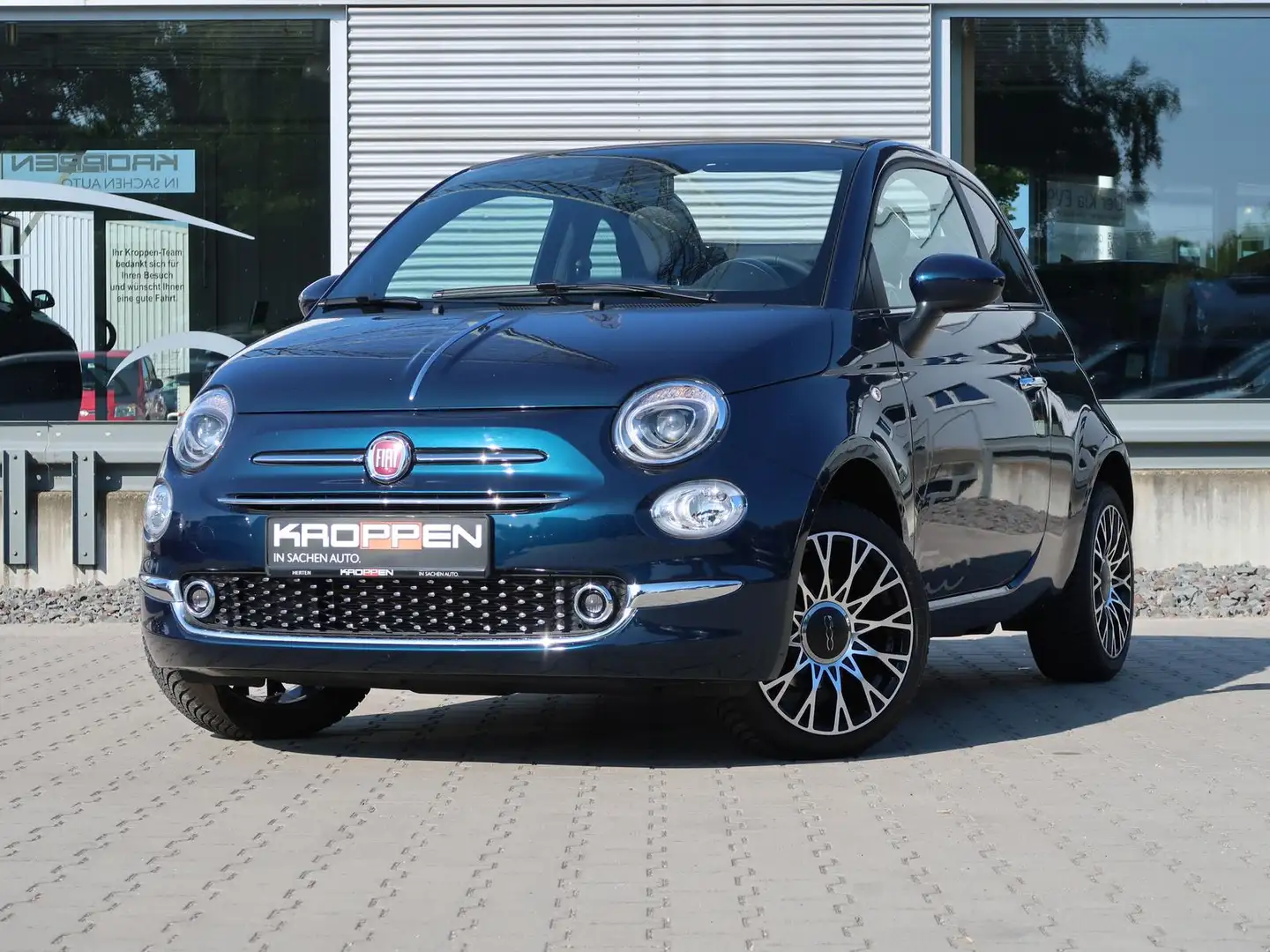 Fiat 500C MY23 1.0 GSE Hybrid Navi SHZ PDC M+S Bleu - 2