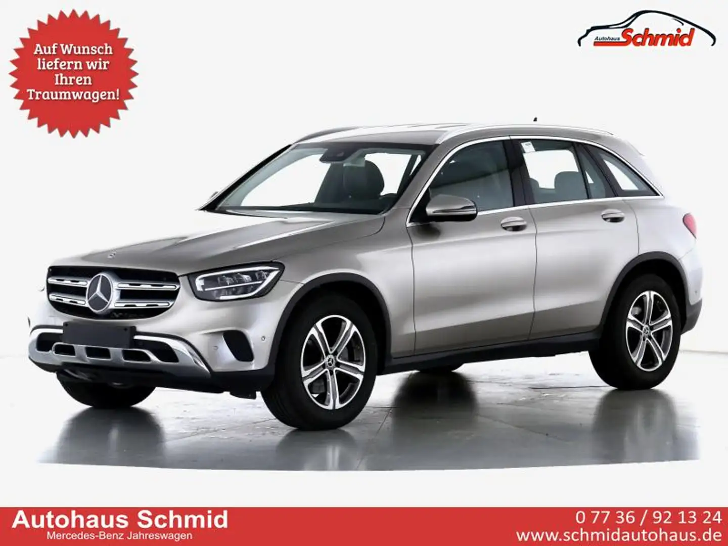Mercedes-Benz GLC 220 d 4 M, Exclusive Interierur, Assistenz-Paket, O... Beige - 1