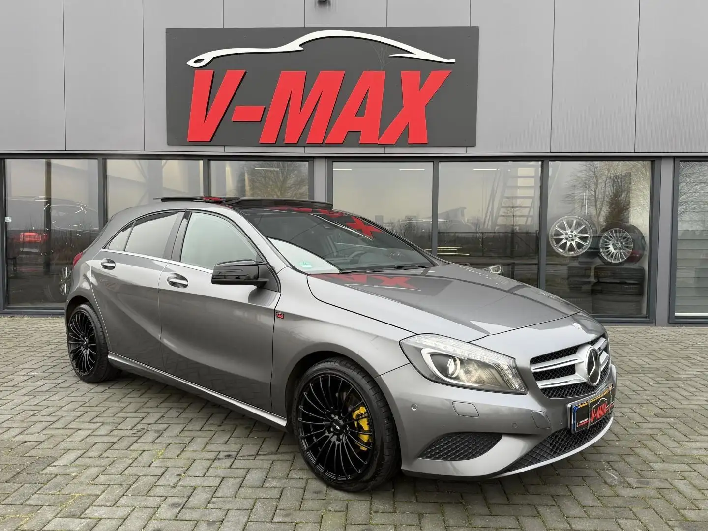 Mercedes-Benz A 200 A200 Prestige AUT Pano Leder Harman/Kardon Xenon Szürke - 2