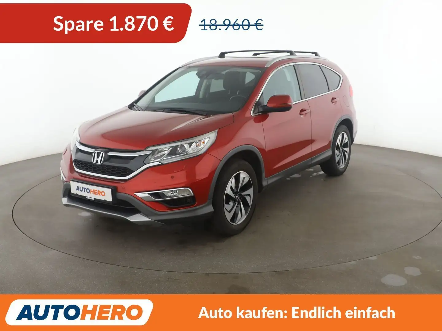 Honda CR-V 1.6 DTEC Lifestyle 4WD*NAVI*XENON*STANDHZG*PDC*SHZ Rot - 1