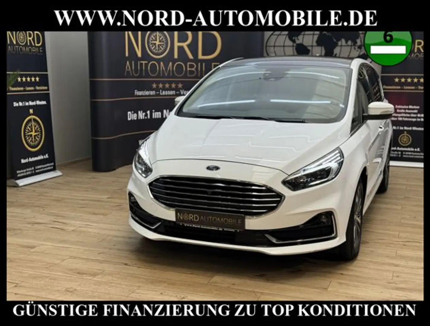 Ford S-Max Titanium ALLRAD *SCHÖN VOLL*UPE:56* Wit - 1