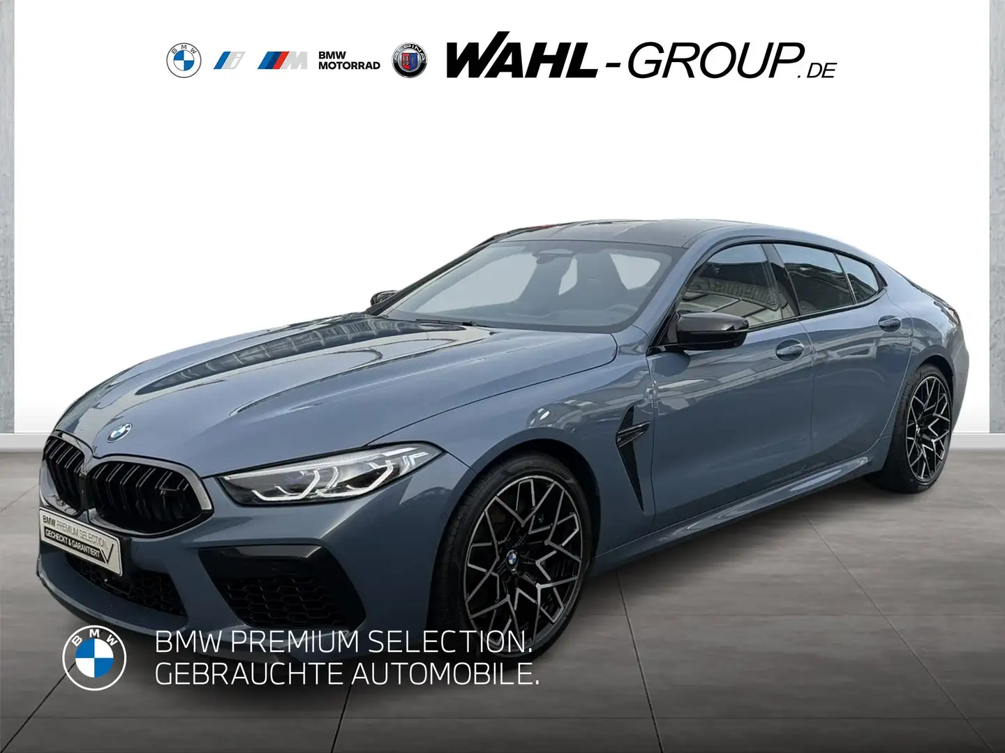 BMW M8 Gran Coupé Competition Carbon HeadUp Laser SoftClo Blau - 1