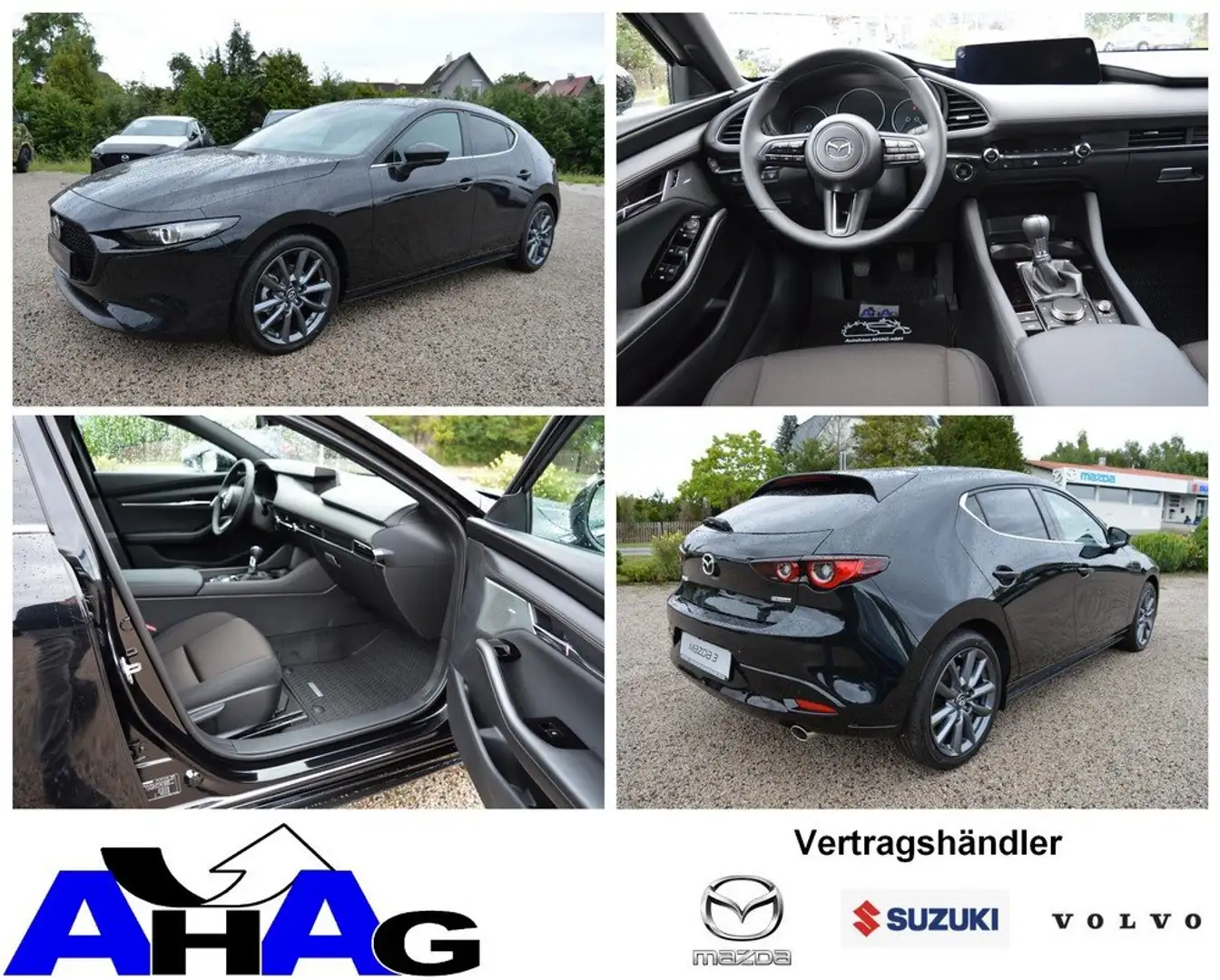 Mazda 3 e-SKYACTIV-G 2.0 Exclusive-Line *Qi+360+Matrix* Black - 1