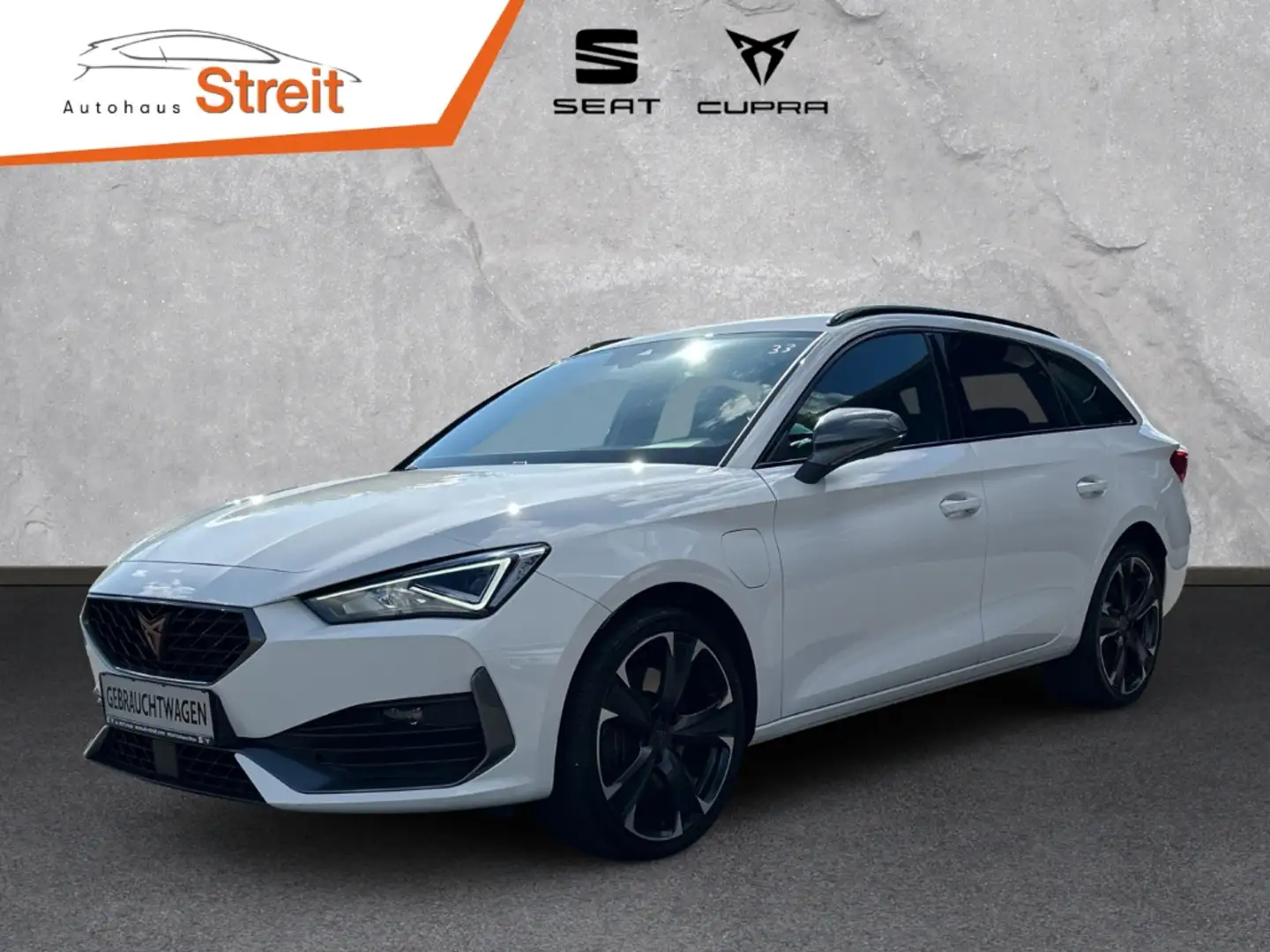 CUPRA Leon SPORTSTOURER 1.4 E-HYBRID 6-Gang DSG AD Navi Digit Blanc - 1