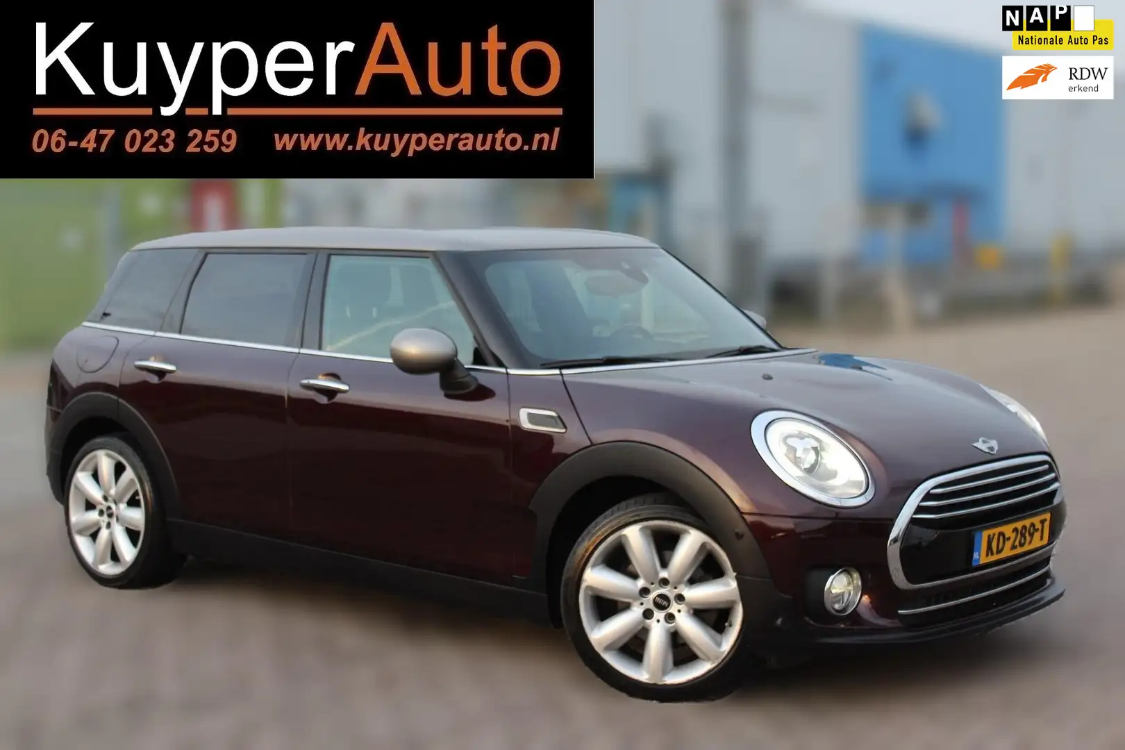 MINI Cooper Clubman Mini 1.5 Chili Serious Business AUTOMAAT NAP CAMER Rood - 1