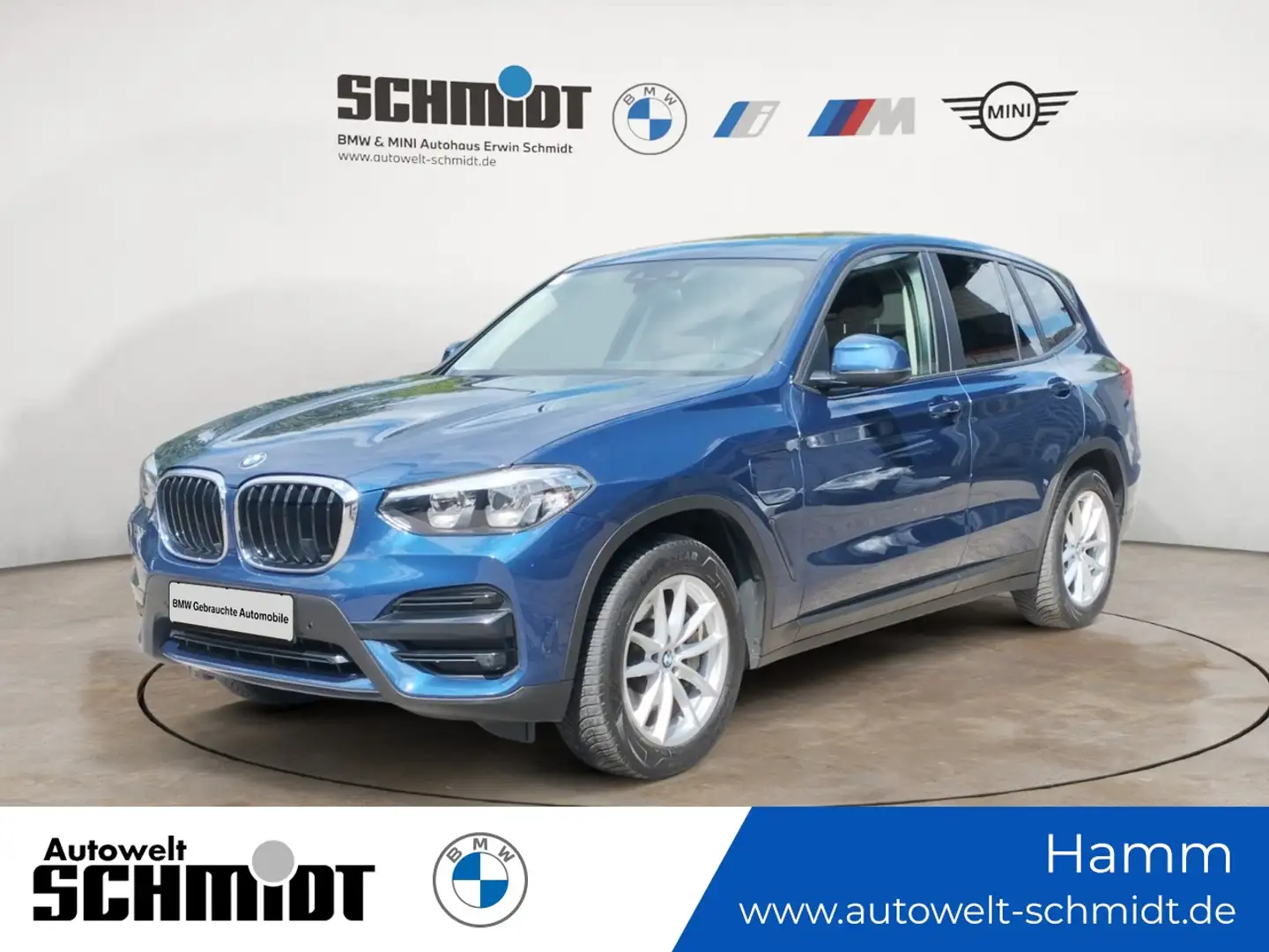 BMW X3 xDrive30e Advantage + GARANTIE Blau - 1