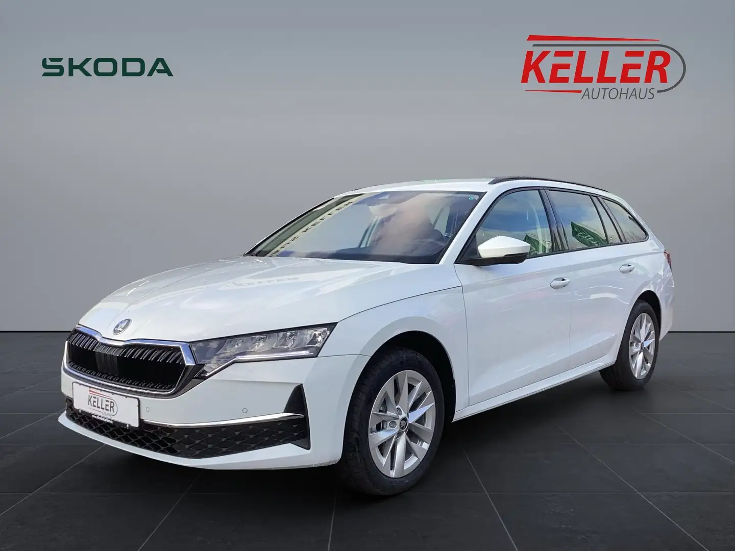Skoda Octavia Combi Selection 1,5 TSI mHEV 110 kW 7-Gang-DSG Weiß - 1