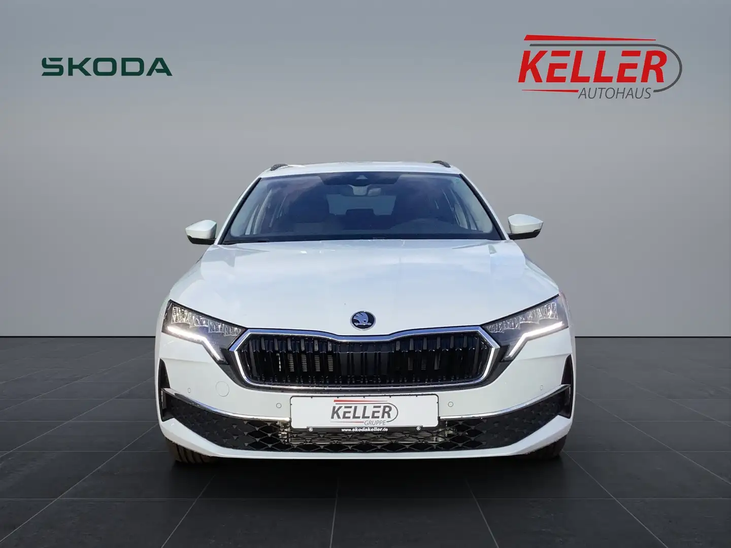 Skoda Octavia Combi Selection 1,5 TSI mHEV 110 kW 7-Gang-DSG Weiß - 2