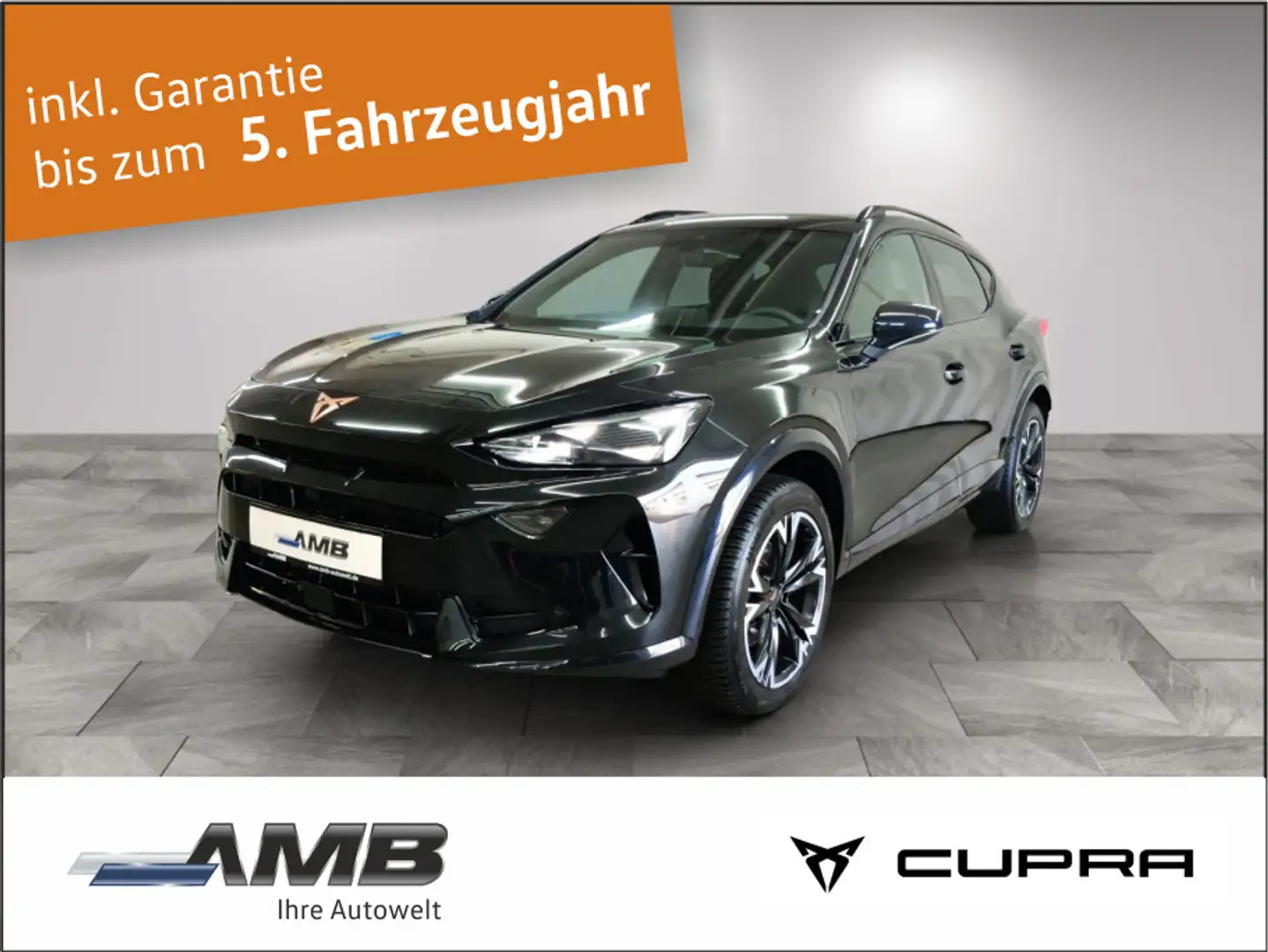 CUPRA Formentor 1.5 eTSI neuesModell/LED/Navi/RFK/5J.G Schwarz - 1