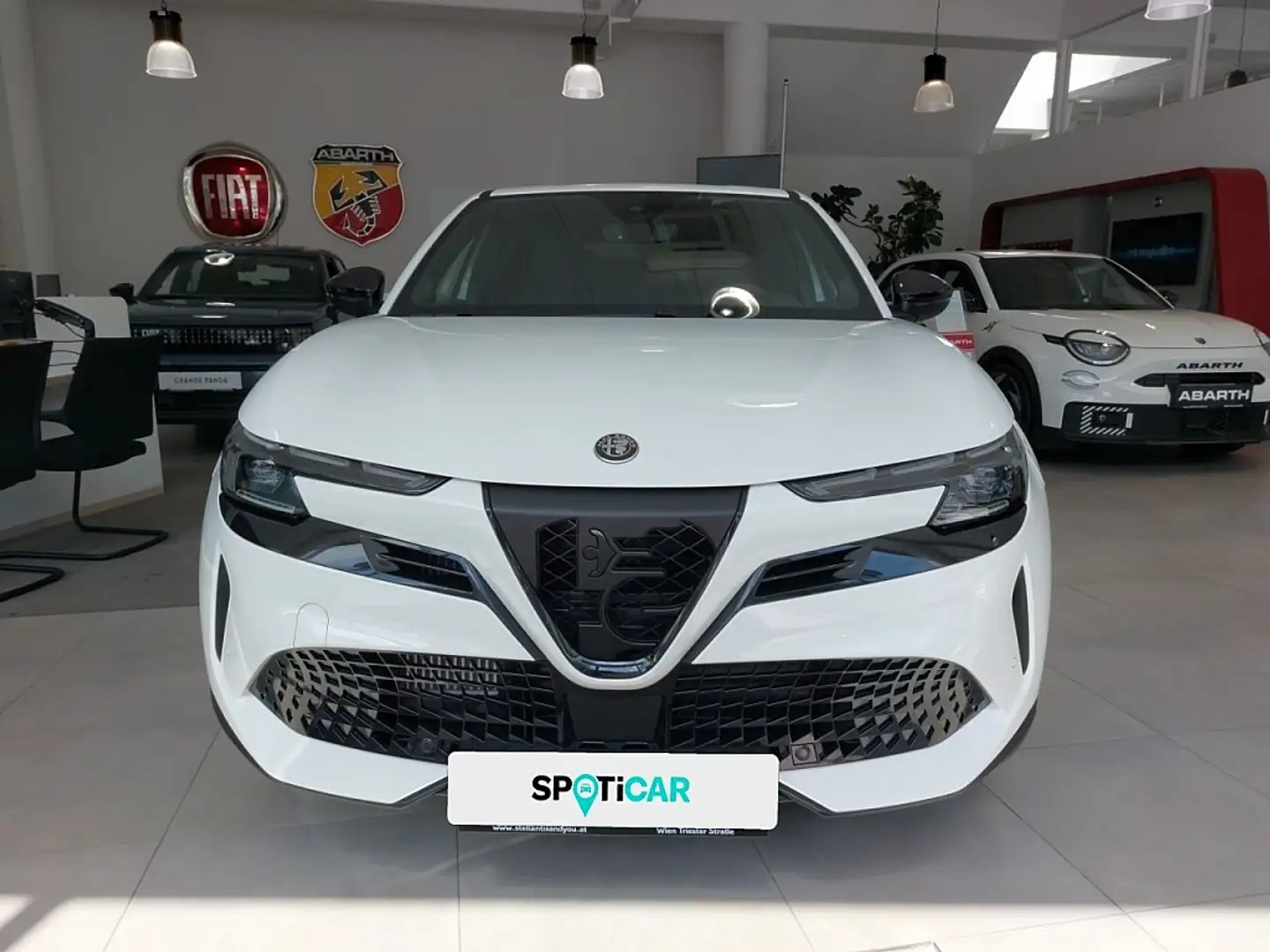 Alfa Romeo Junior Ibrida Speciale 1.2 MHEV e-DCT6 Weiß - 2