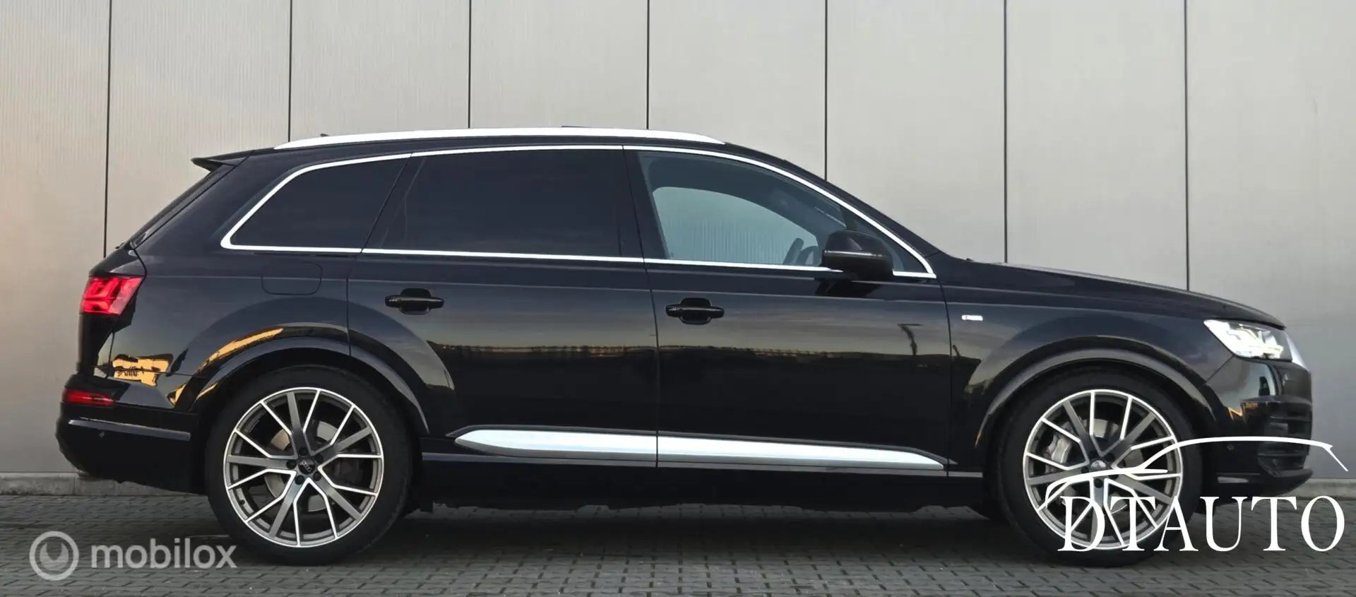 Audi Q7 SQ7 50 TDI Pano Bose Nachtz 3xS-Line Standk Keyles Zwart - 2
