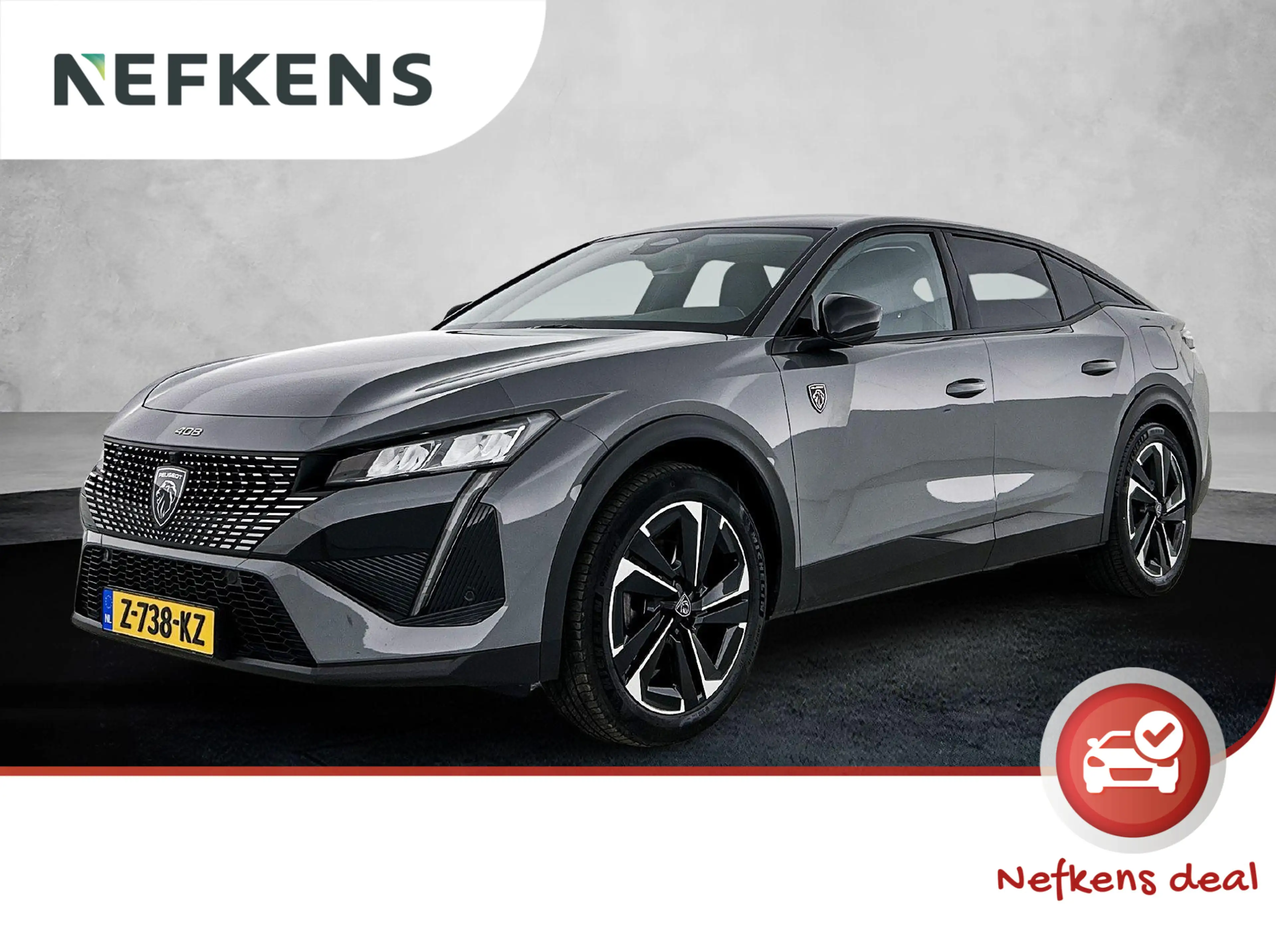 Peugeot 408 1.6 180pk HYbrid Allure Automaat | Trekhaak | 360