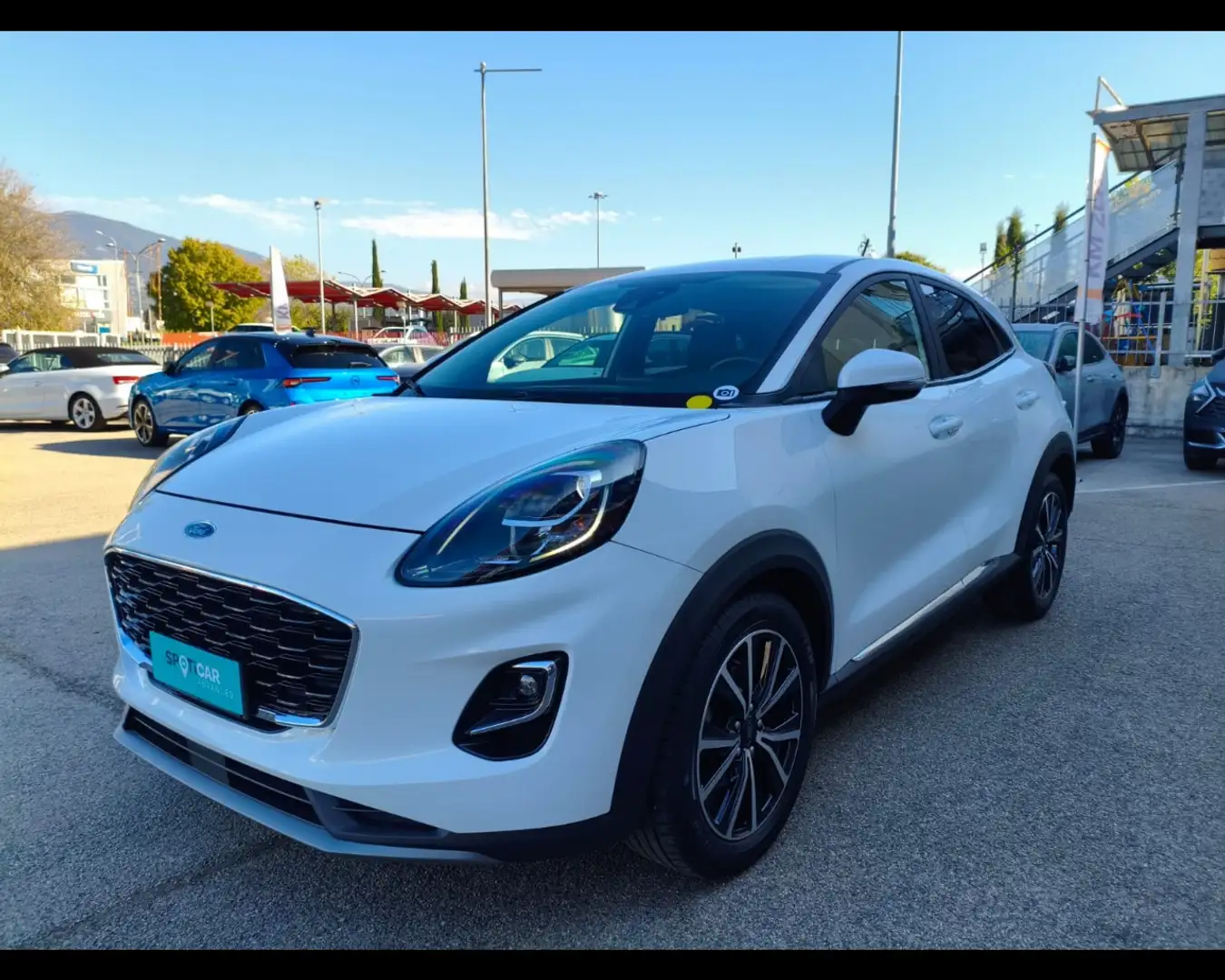 Ford Puma 1.0 EcoBoost Hybrid Titanium Bianco - 1