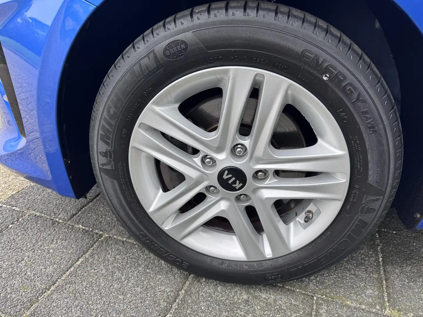 Kia Ceed SW / cee'd SW Sportswagon 1.0 T-GDi DynamicLine | Half lederen b Blauw - 2