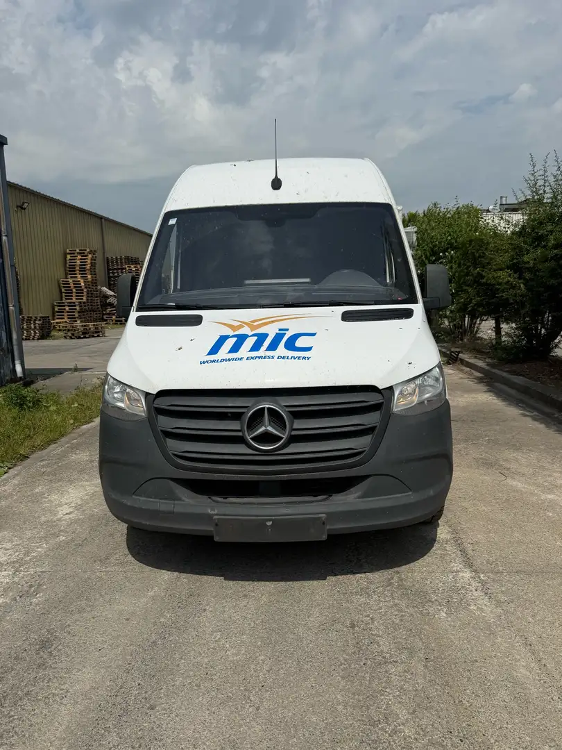 Mercedes-Benz Sprinter 314cdi L2H2 euro6b airco drive perfect Wit - 1