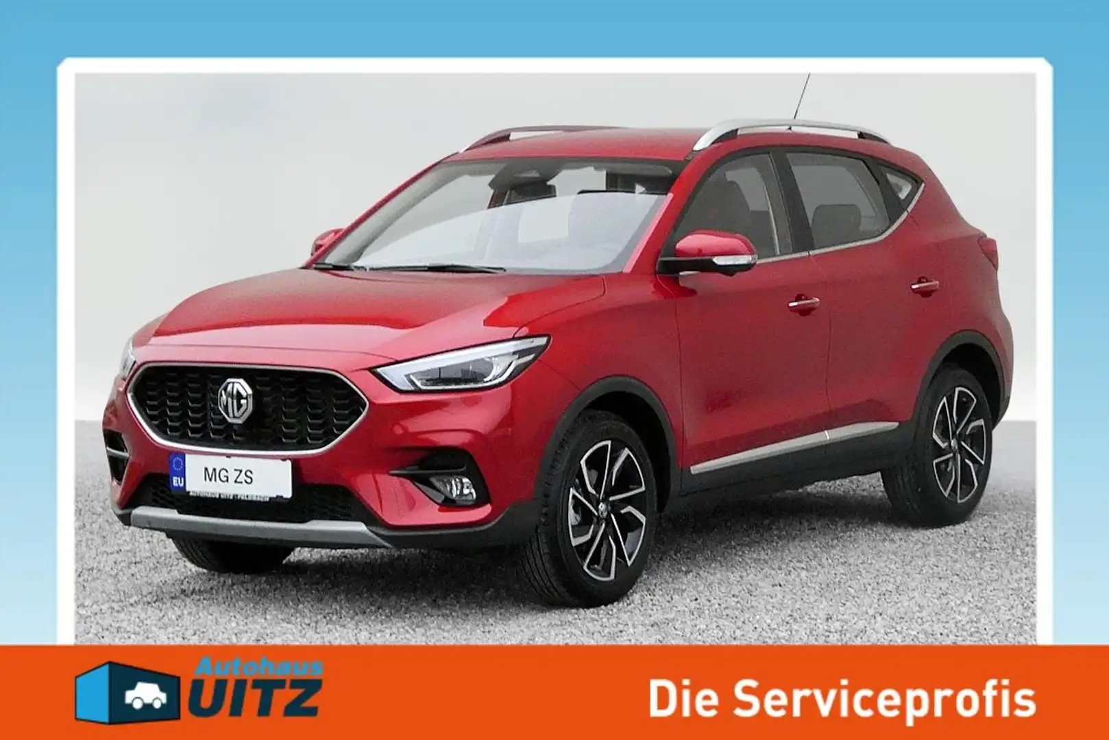 MG ZS 1.5 Luxury +360+Navi+LED+Shz+ALU+Klima Rot - 1